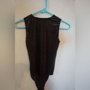 SKIMS VELVET LOGO BODYSUIT